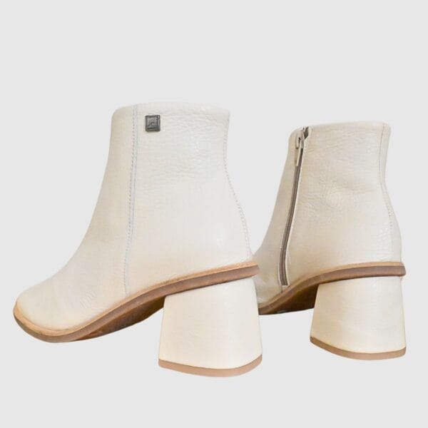 Botines color crema | José Saenz - Imagen 3