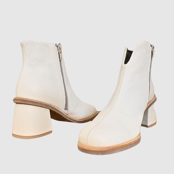 Botines color crema | José Saenz - Imagen 4