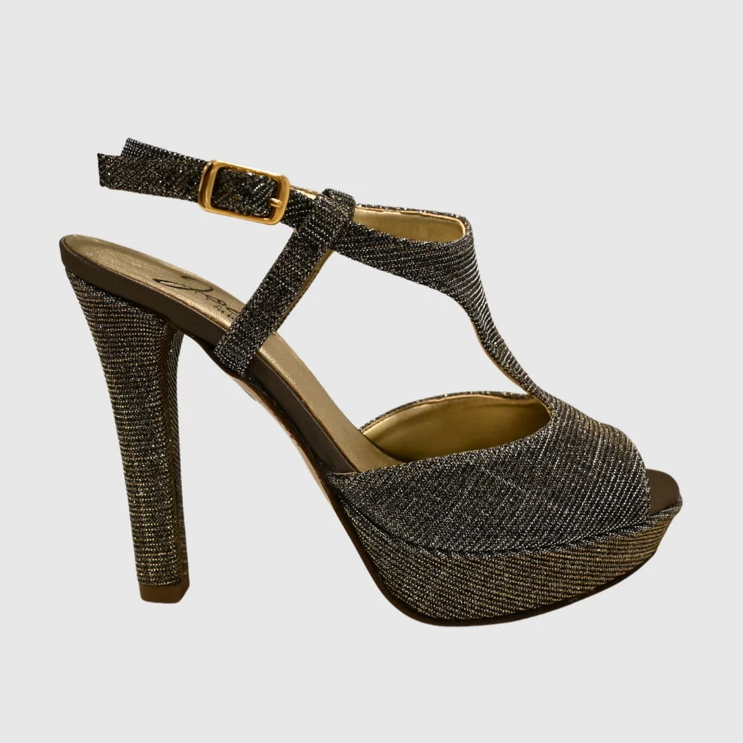 Sandalia Glitter marrón Joel A1010 Carola Ordaz