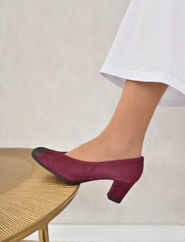 Zapato clásico burdeos | Soffice Sogno - Imagen 2